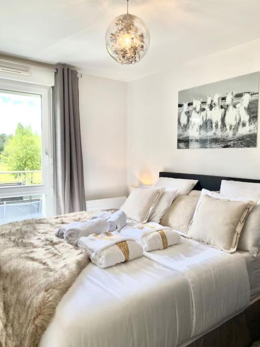 Le Domaine Reserve , Parking Et Ecrin De Verdure Amiens Exterior foto